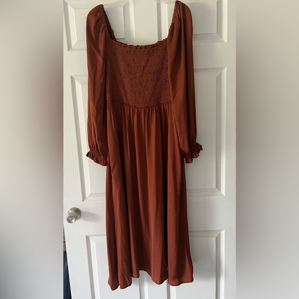Dress, Gap, rust/brown.  Size Large